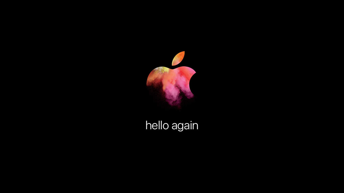 Apple招待状デザイン壁紙 Hello Again 公開 私設apple委員会
