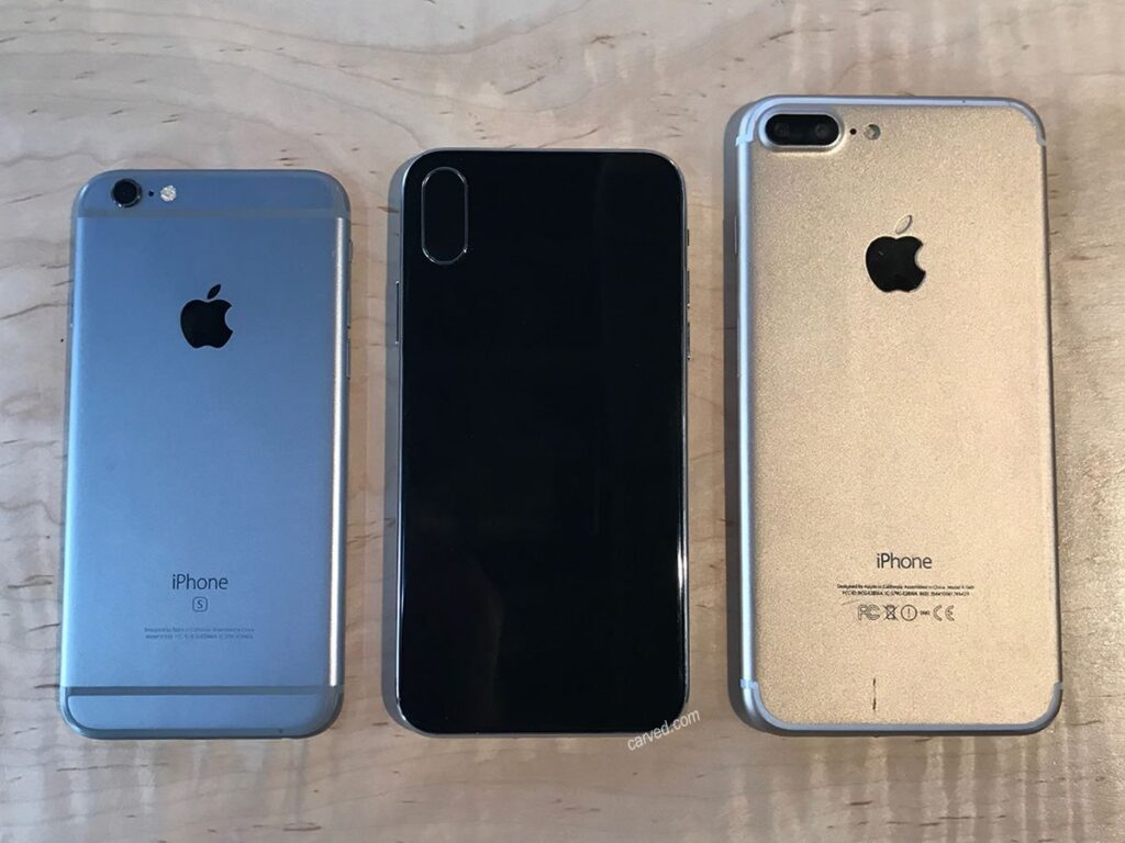 Iphone8 サイズ感が分かるiphoneとの比較画像が公開 私設apple委員会