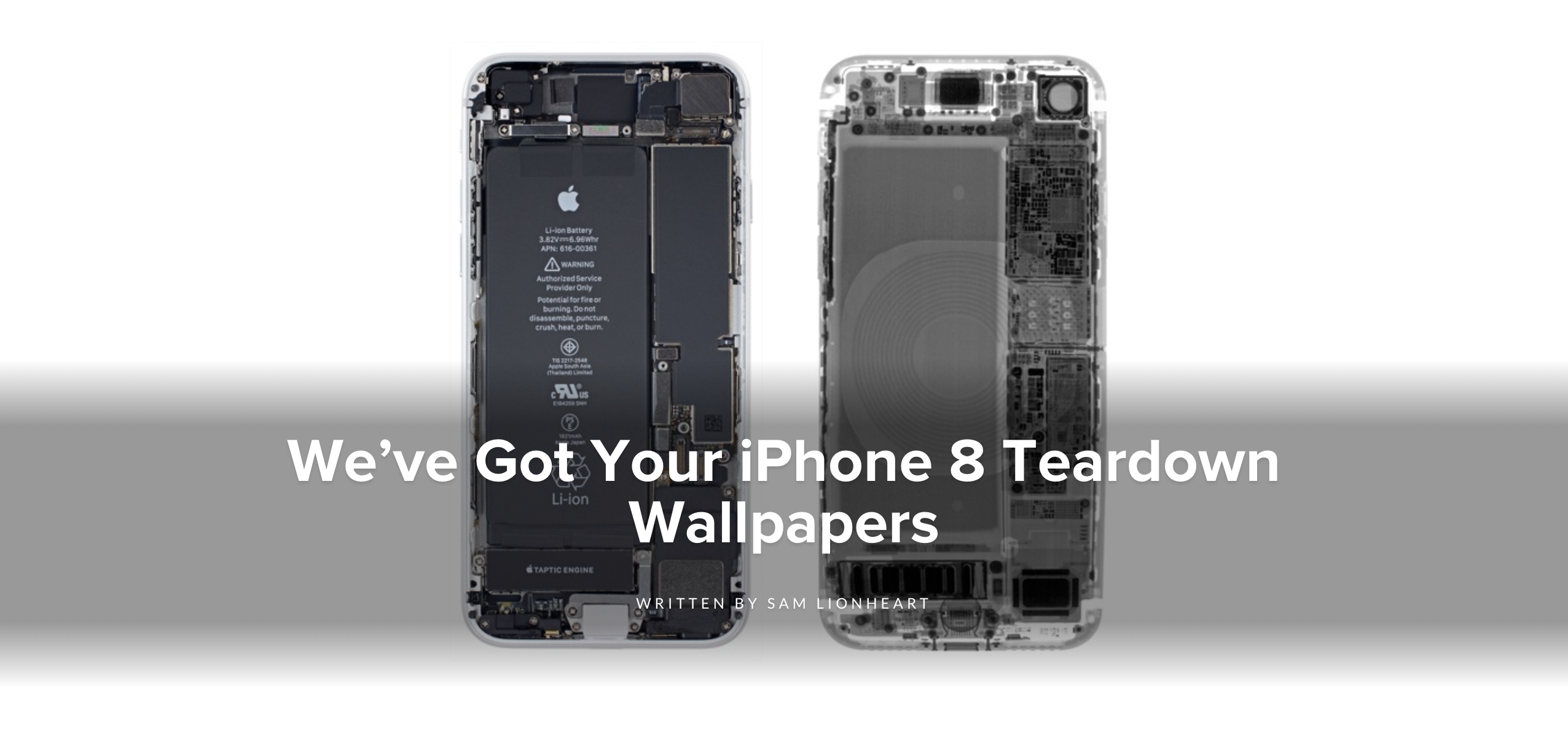 Iphone 8シリーズ 本体内部が透けてるような壁紙をifixitが公開 私設apple委員会