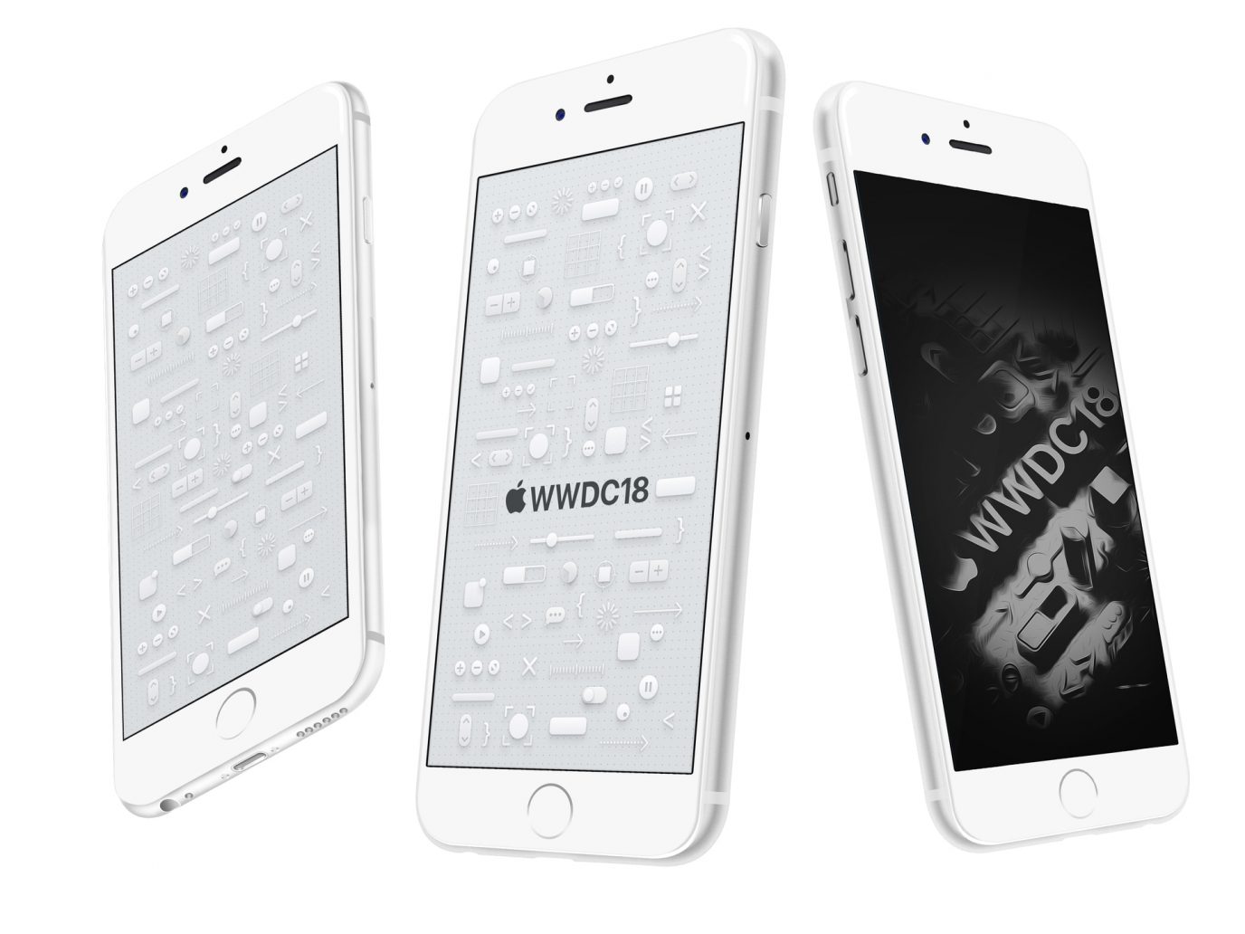 Iphone壁紙 Wwdc18 デザインのiphone用壁紙公開 Iphone X用も 私設apple委員会
