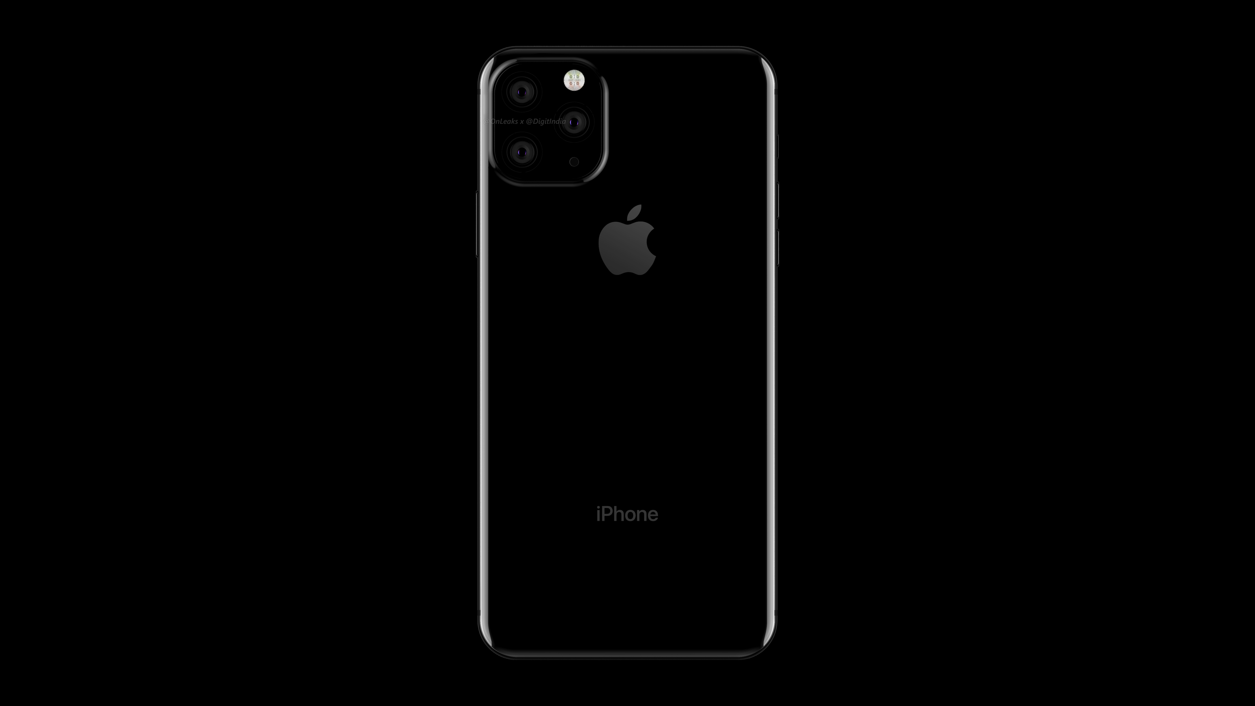 新型iphone 19年モデルは3眼カメラ搭載 予想レンダリング画像も公開される 私設apple委員会